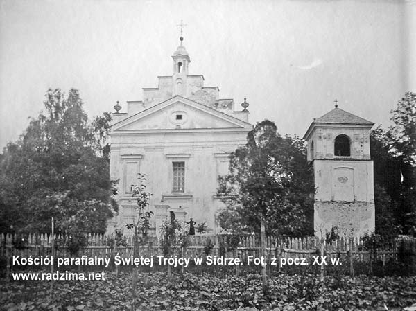 Сидра - каталіцкая парафія Найсвяцейшай Тройцы