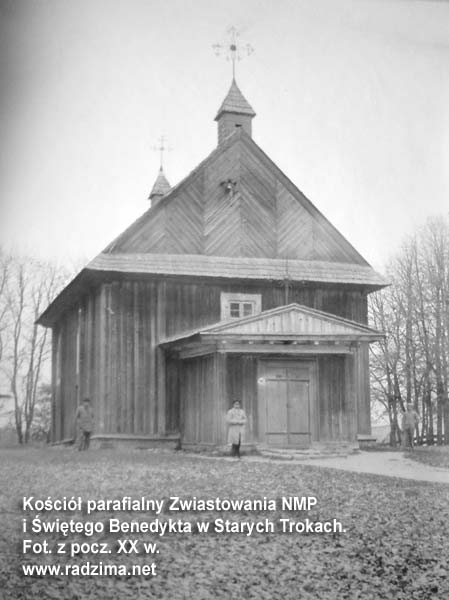 Stare Troki - catholic parish of the Annunciation and Saint Benedict