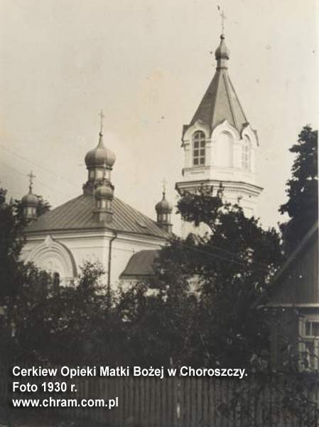 Choroszcz - orthodox parish of the Protection of the Holy Virgin