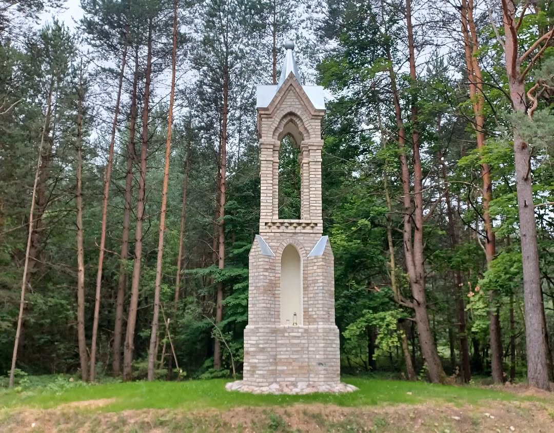 Szwedzka kapliczka w Dziewieniszkach, 2024 r. 