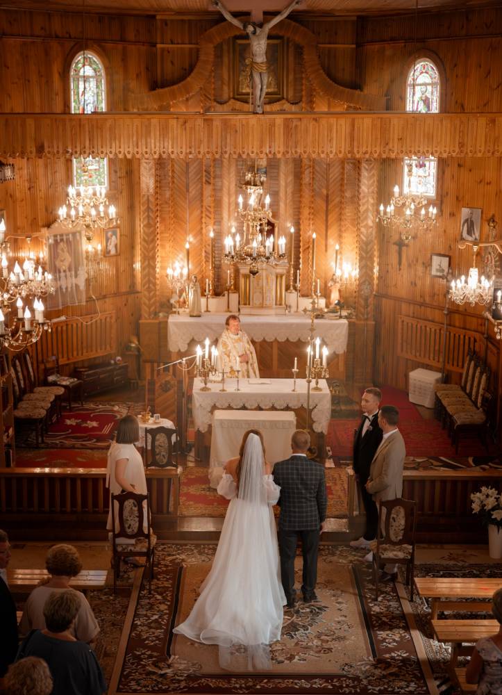 Ślub w kościele dziewieniskim. 2024 r.