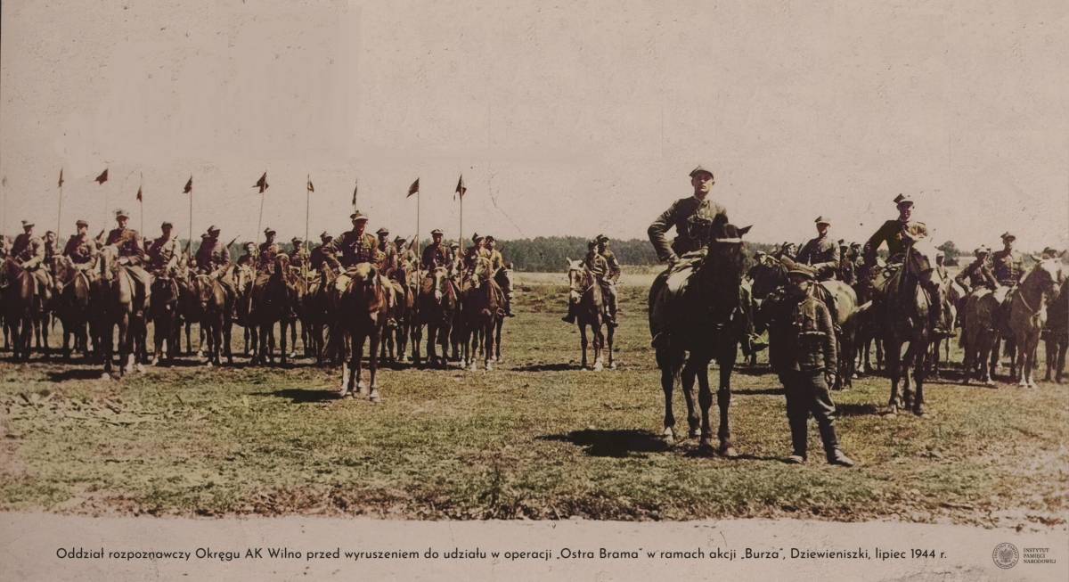 Żołnierze AK w Dziewieniszkach