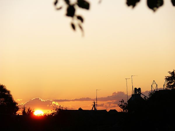 Вечар у вёсцы