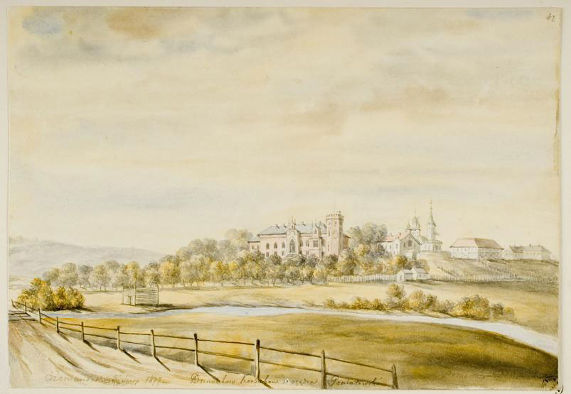  Romanowo, majątek (Romanowska wołost). 