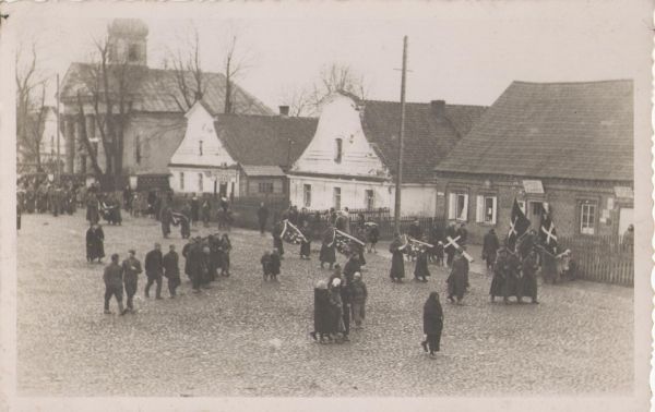 Postawy rynek - pogrzeb ułana Postawy rynek - pogrzeb ułana