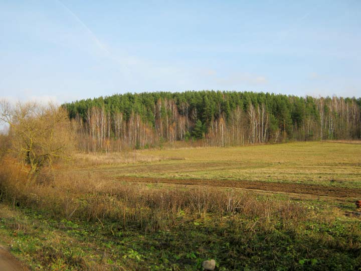 гара Плошчанка, дзе быў Логожск да 1434 года...