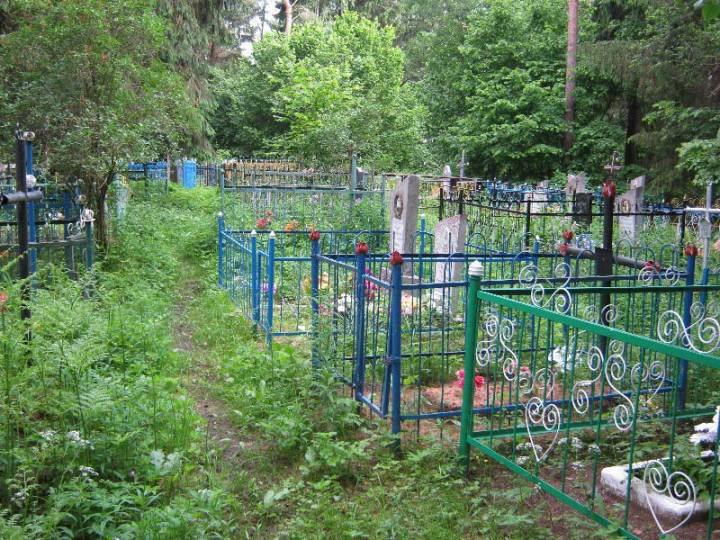 Вясковыя могілкі на гарадзішчы