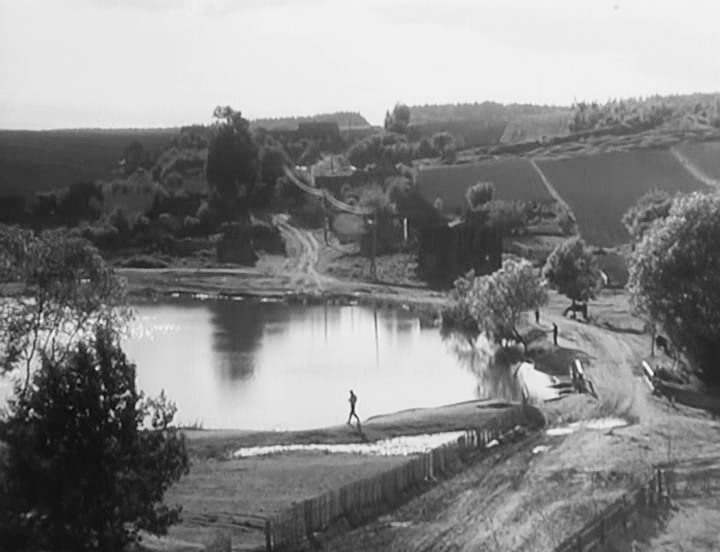 Лагаза (цэнтр), погляд з канторы.