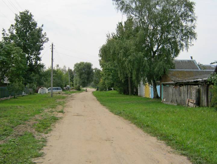 Вясковая вуліца...