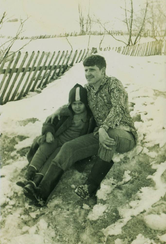 Такі тады быў снег на Новы 1974 год...