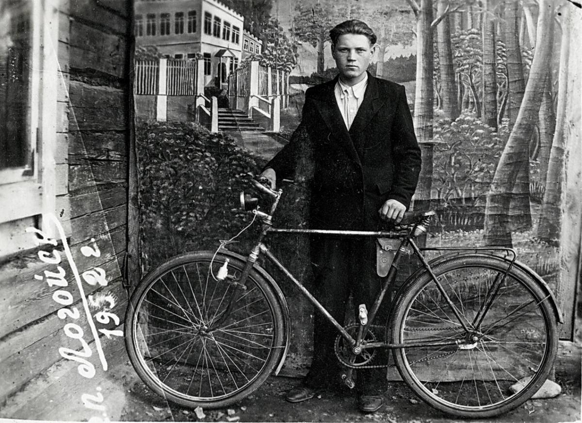 Сяргей Бараноўскі перад адыходам на службу ў армію...