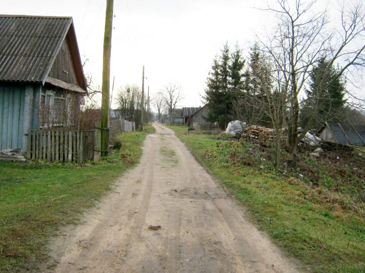 Сліжына, старая вуліца