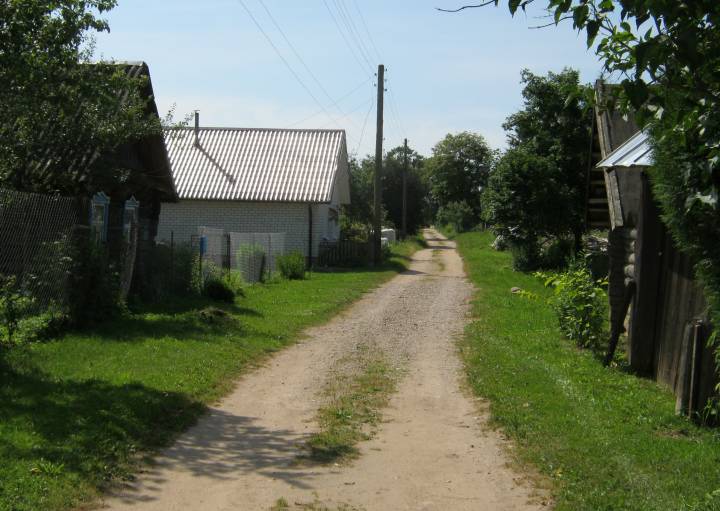 Старая вуліца Сліжына...