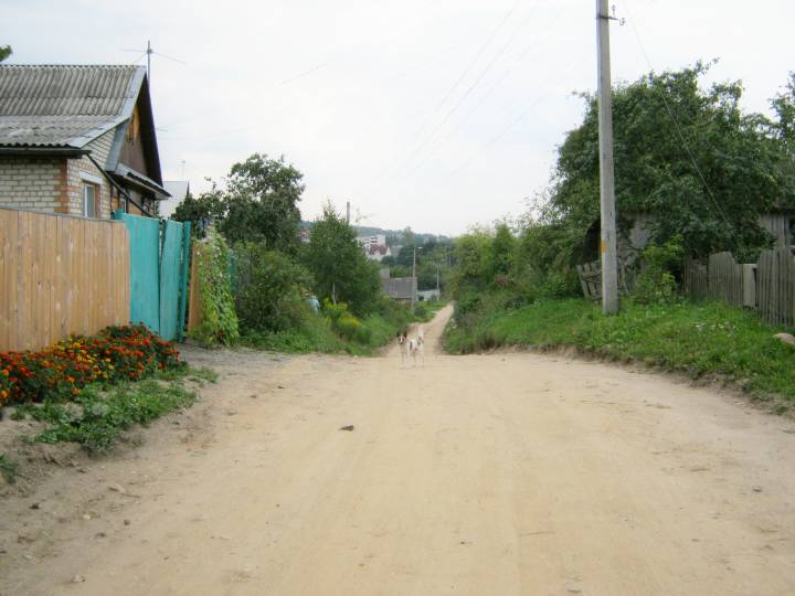 Сельская вуліца...