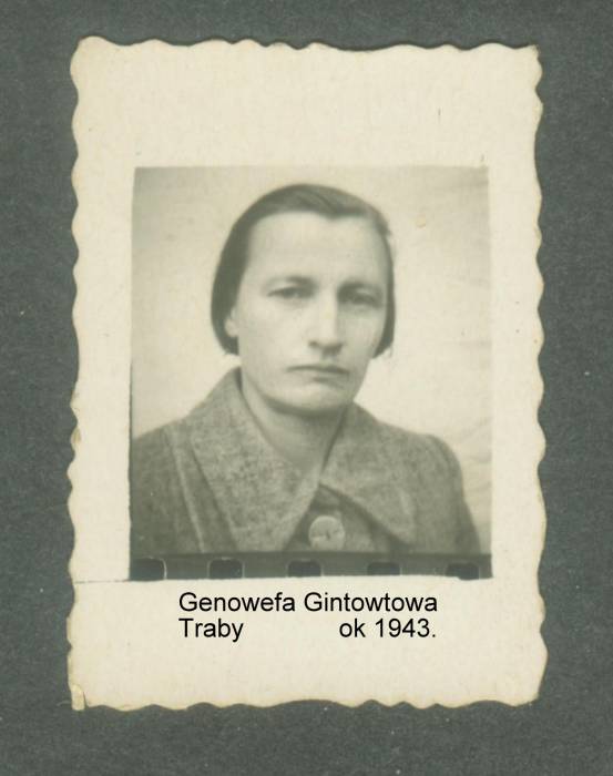 Właścicielka Zaścianka Bryniuki w czasie II Wojny Światowej.