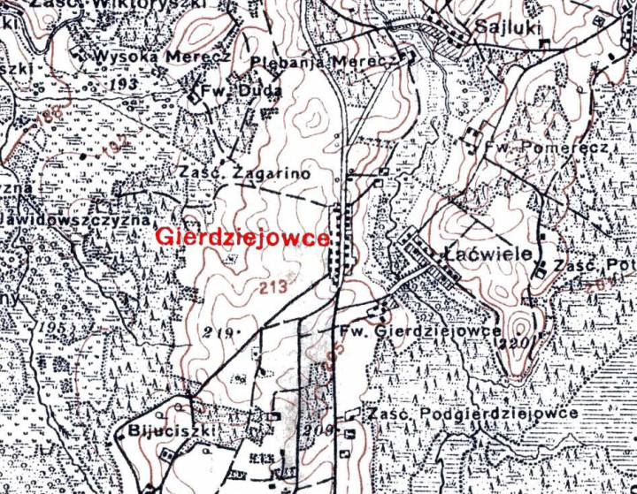 Mapa z 1926 roku.