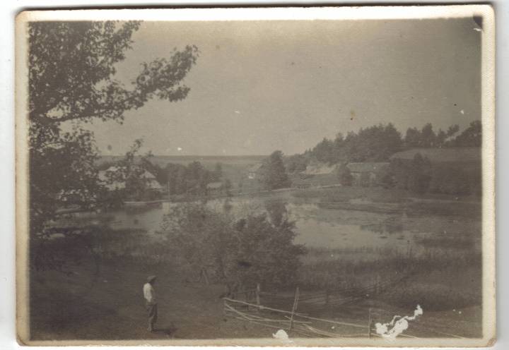 Wysock, być może folwark w Wysocku. Zdjęcie wykonał mój dziadek Edward Zaremba.