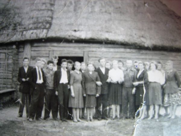 Жыхары вёскі 1950-я