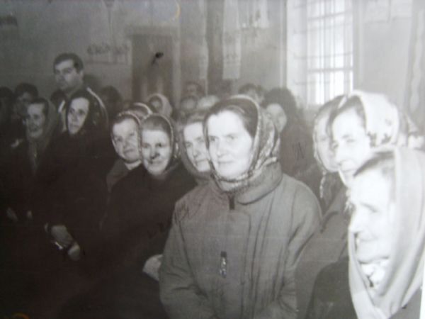 У царкве