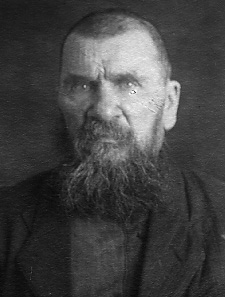 Узник Иван Петрович Брецкий (накануне расстрела) УНКВД по Моссковской обл. Бутово.