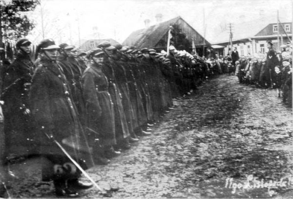 Ганцавічы. Заняткі стральцоў. 1934 г. Ганцавічы. Заняткі стральцоў. 1934 г.