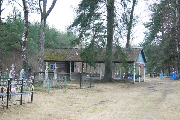 Могілкі ў Лышчы<br>Фота 03.04.2010