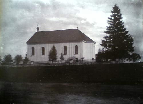 Касцёл у Нягневічах. Здымак пач. ХХ ст.