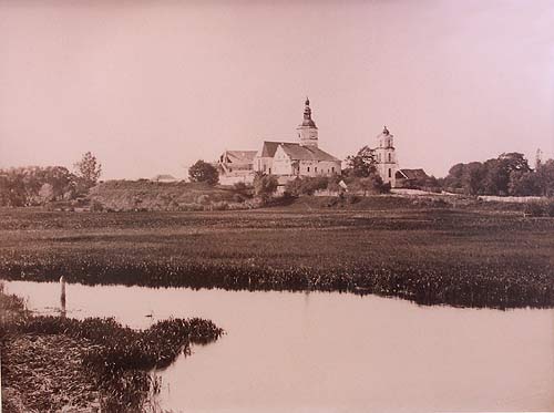 Nieśwież. Klasztor P.P. Benedyktynek.<br>fot. Józef Boretti. 1894