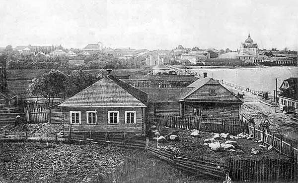 Nieśwież. Widok ogólny