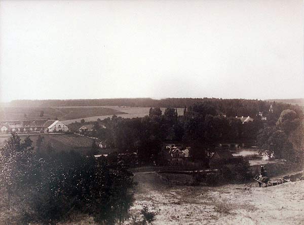 Sienieżyce. Widok ogólny folwarku<br>fot. Józef Boretti. 1894