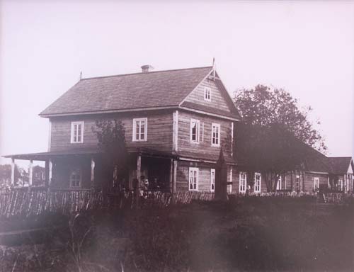 Snów Dolny. Dwór<br>fot. Józef Boretti. 1894