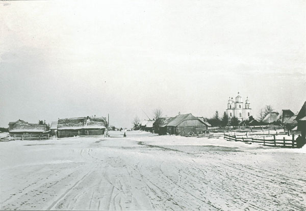 Мястэчка Сталовічы на здымку І. Аткінсона