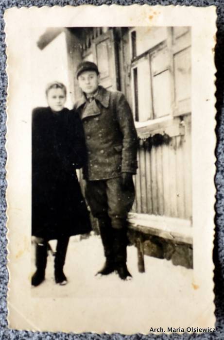 Alfons Olsiewicz, brat Marii.<br>Zginął podczas działań wojennych.<br>ur. 1925 (Bartylówka)<br>zm. 1944 (II WŚ)