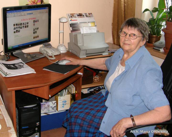 Maria Olsiewicz.<br>Zdjęcie współczesne wykonane w Poznaniu (PL).