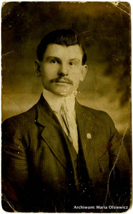 Maksymilian Adolf Olsiewicz.<br>Własciciel Rabowszczyzny. Zmarł w 1923 roku w szpitalu w Wilnie.