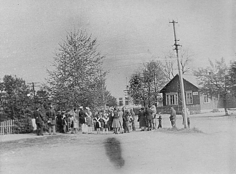 Митинг в деревне Савичи