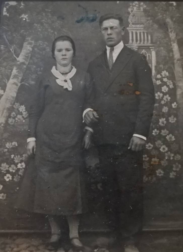 Moja babcia Maria Wiszniewska i dziadek Adolf Rodziewicz 