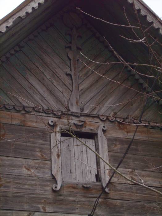 Element ozdobnej snycerki.