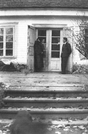 Weranda od strony ogrodu