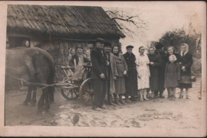 вяселле,вёска Ставы.Сяброўка нявесты Штахіра Валянціна.