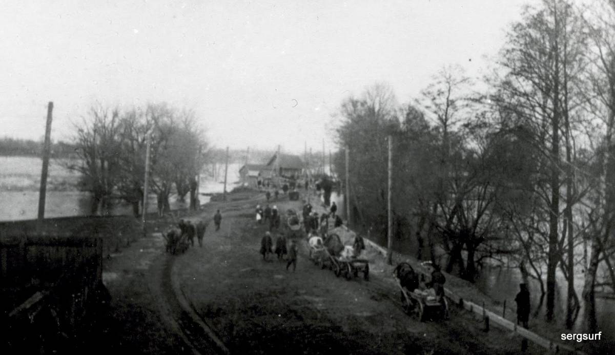 Дорога к дубов. мосту 1931г