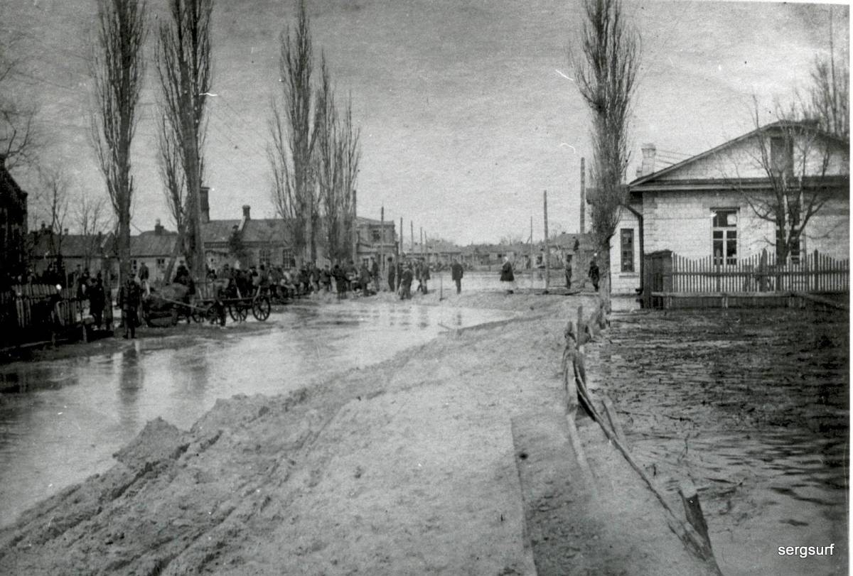 Наводнение в Добруше-30е г.