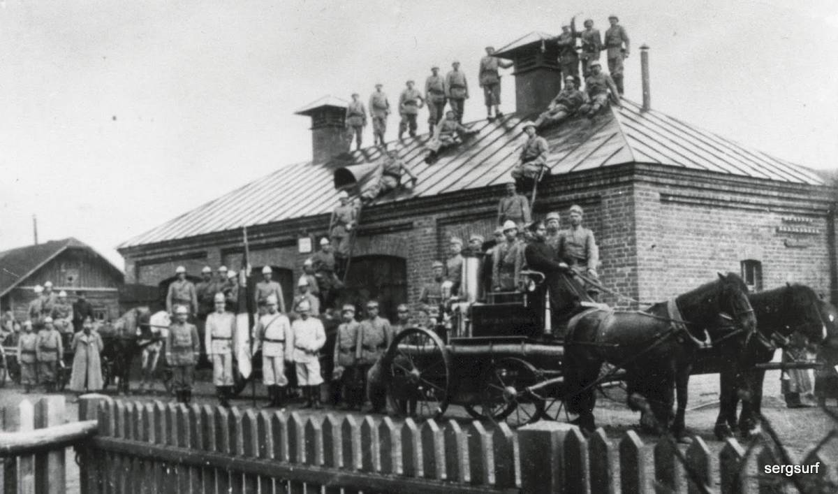 Фабричная пожарная