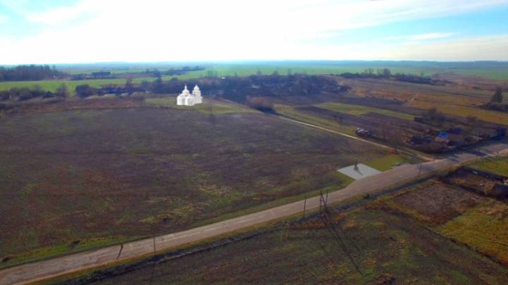 Место нахождение Николаевской церкви на Виру