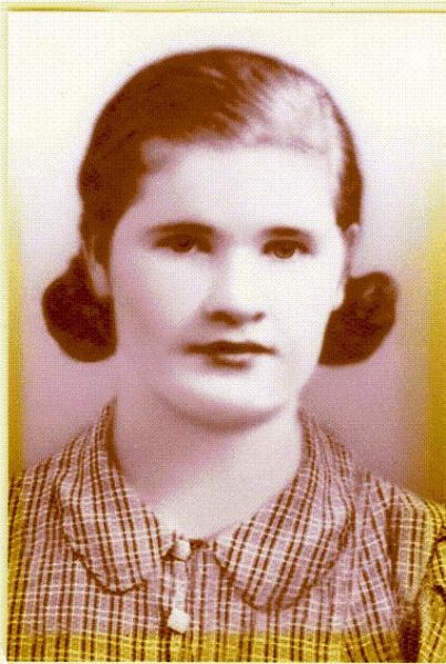  Pińsk 1937r. Katarzyna Bogdaniec ur. w 1916r w Łuninie