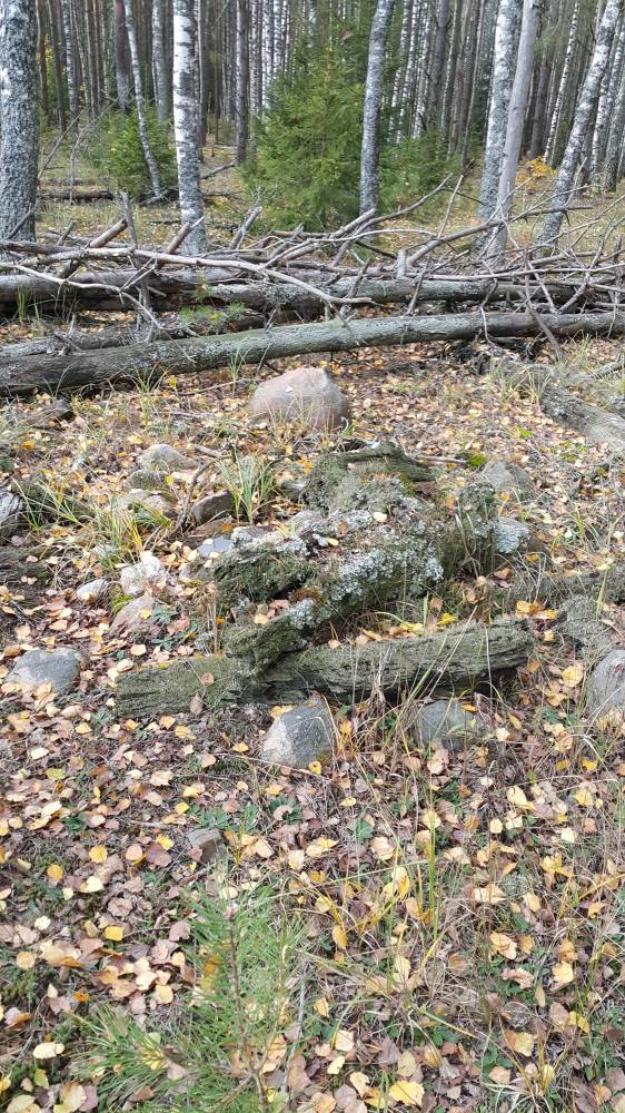 Все, что осталось от деревни...