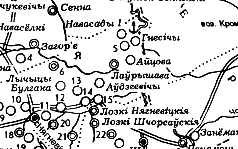 Фрагмент карты 