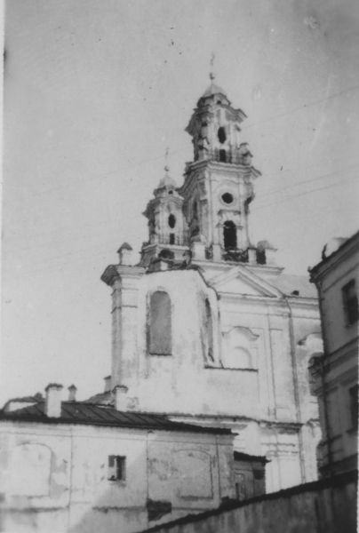 Pińsk_Kościół Jezuicki_1934<br><br>fot. Józef Zadarnowski 1914-2000<br>