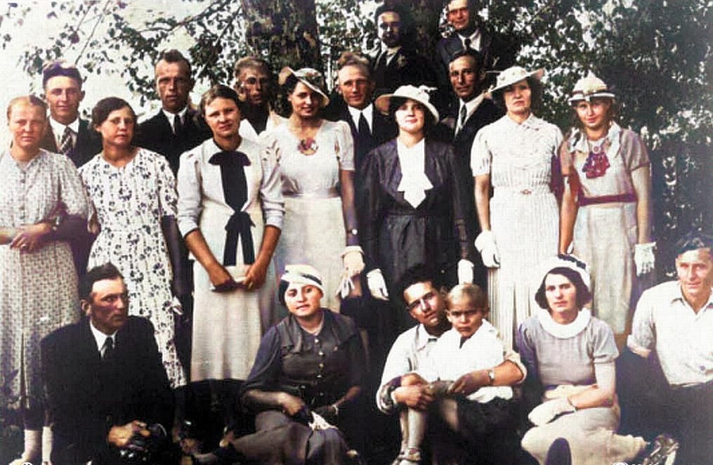 Ślub Władysławy Rodziewicz i Mieczysława Białeckiego w Chodasach