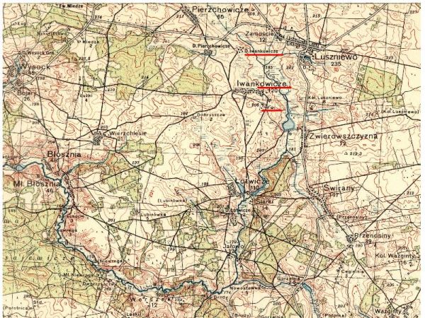 IWANKOWICZE,dwór, folwark, wieś.